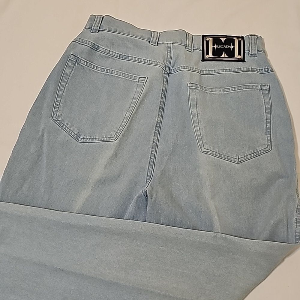 -‎ Escada Margaretma Ley Made In Italy High Rise Cotton Stretch Skin…